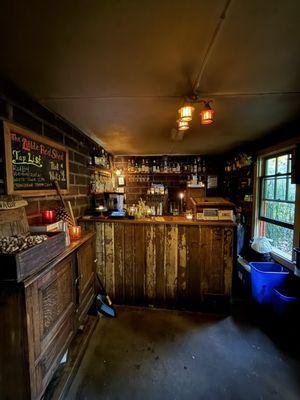 The bar - that's all of it!