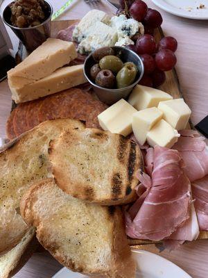 Meat and cheese board