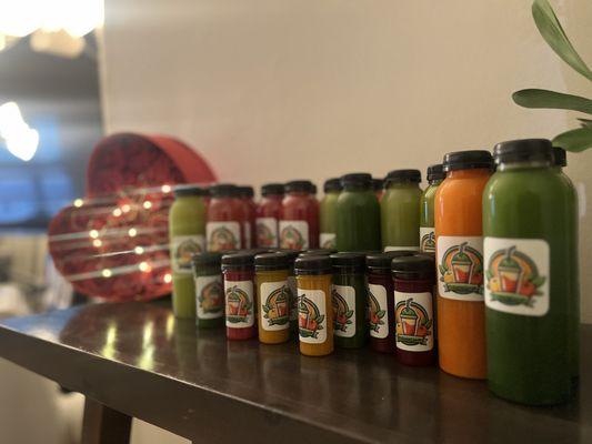 Cleanse Craze Cold Pressed Juices