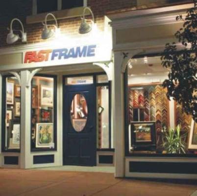 Our little framing shop.