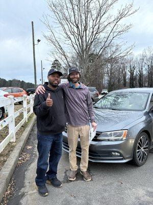 Drove that car off the lot on Saturday