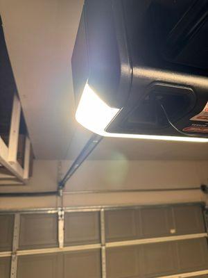 New garage door opener install