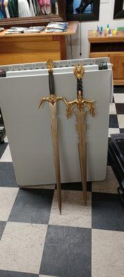 Sword Kit kane swords sword of fire and sword of earth