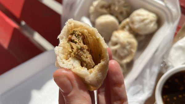 Cabbage and pork buns