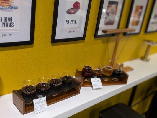 First couple flights