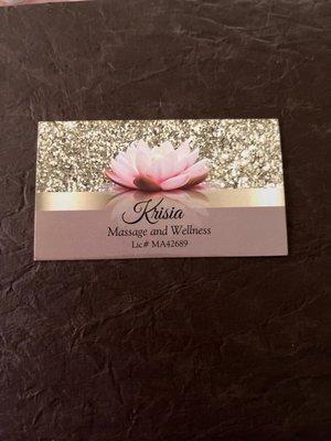 Krisia Massage & Wellness