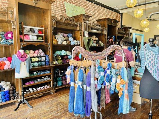Beautiful displays inside