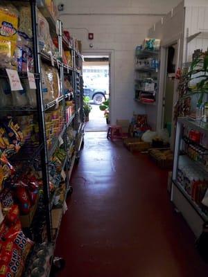 View on the right side from the register