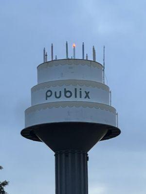 Publix Cake Water Tower