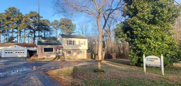 New Office Location for
COMFORT FIRST HEATING & A/C Inc.