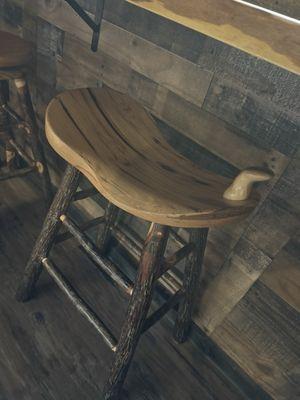 Saddle seat was actually comfortable.