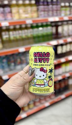 Love passion fruit, but the best way to sell me something is put Hello Kitty on it!