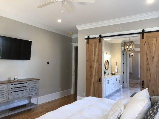 A finished Lacher Construction home in Augusta, on Black Rail Lane