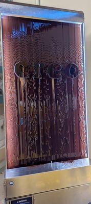 (Sung to Rio by Duran Duran) Her name is Creo and she's anything but bland, a chocolate river built from artisan hands