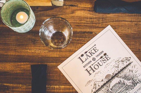 Lake House Menu