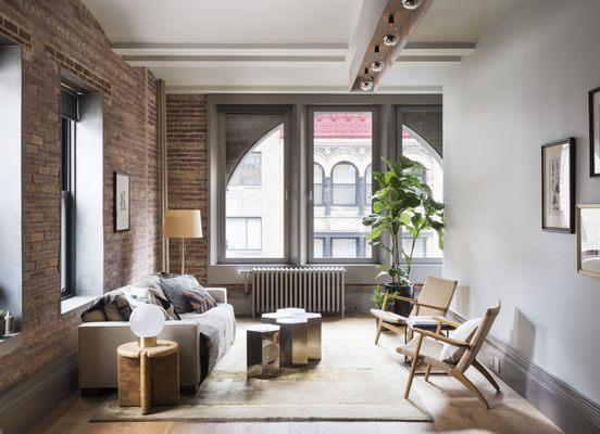 12th Street Loft living room. Photo by Matthew Williams