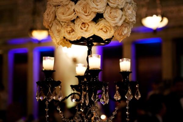 Centerpieces for wedding at CCC