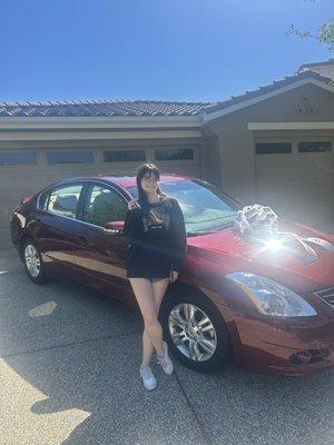 Perfect, safe, new to us Nissan Altima.