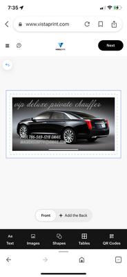 VIP deluxe private chauffeur