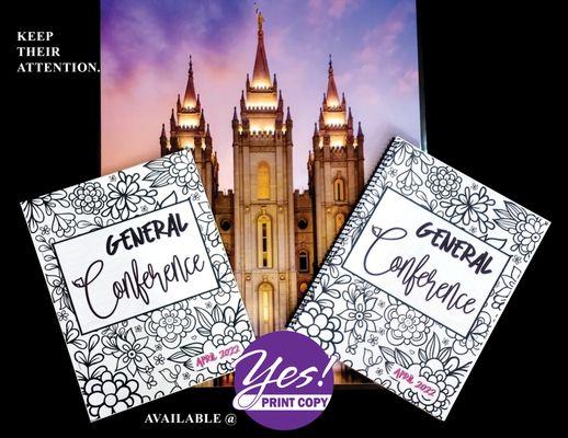 Notepads and conference journals.
Canvas and photo printing