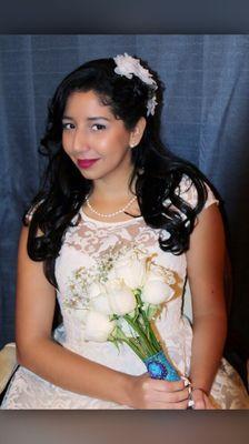 Makeup done for her special day! Beautiful bride