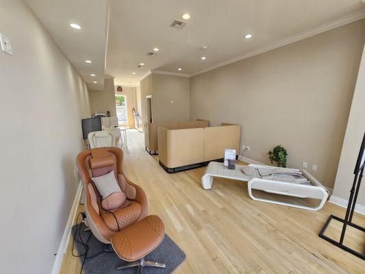 Ceragem Pop up interior