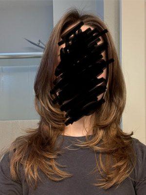 $135 for a shag cut with crooked layers when I asked for long round layers