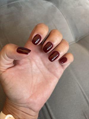 Gel manicure