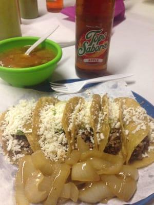 Absolutely love these tacos!!! The service is great and food always delicious.