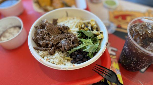 Barbacoa bowl