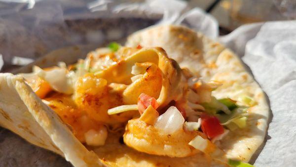 Spicy del Mar Cajun Shrimp Taco