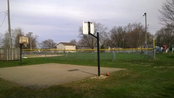 baseball and basketball found here