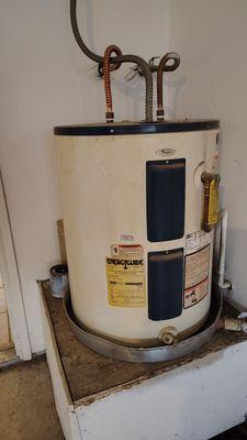 In stalled a new water heater