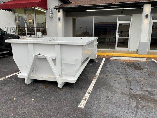 10 Cubic Yard Dumpster - Commercial Site