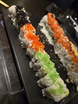 Xmas roll and Rochester roll