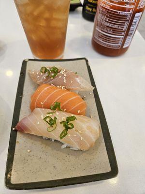 Chef's choice sushi.