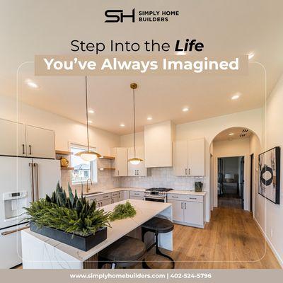 Step Into the Life You've Always Imagined 
At Simply Home Builders, we don't just build houses--we craft spaces where your dream lifestyle