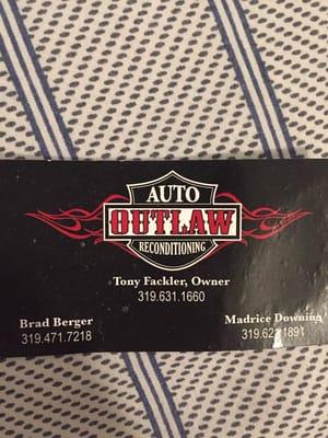 Outlaw Auto Reconditioning
