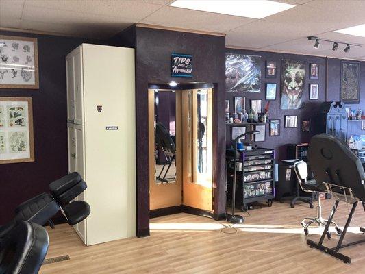 Purple Thistle Tattoo