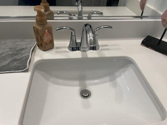New faucet