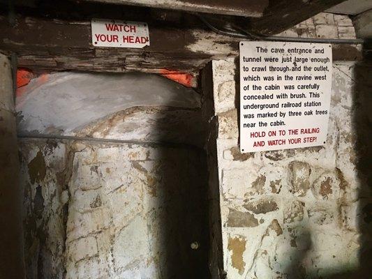 Entrance to the cave