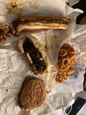 Philly sandwich was the best!