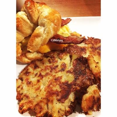 Croissant .. Bacon.. Eggs.. Cheese