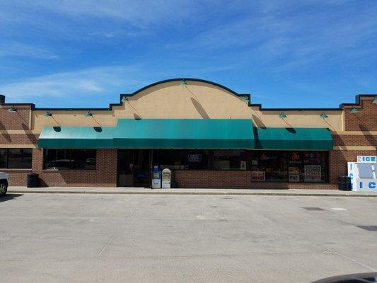 Gas station convenience store