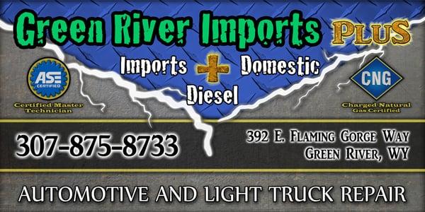 Green River Imports Plus