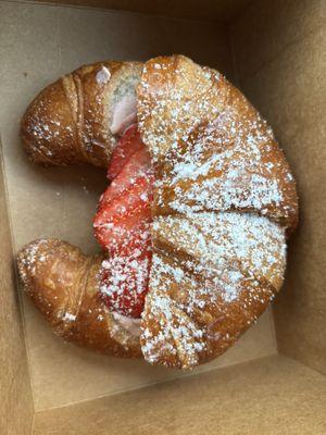 Strawberry Croissant