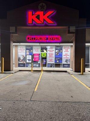 Front of the store