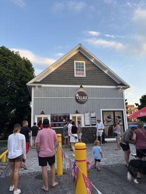 Front of store