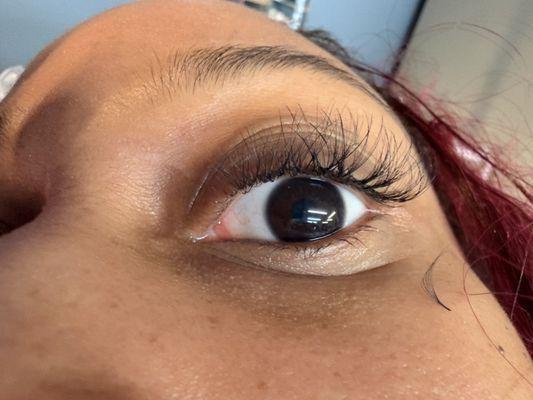 Natural not full for a natural look