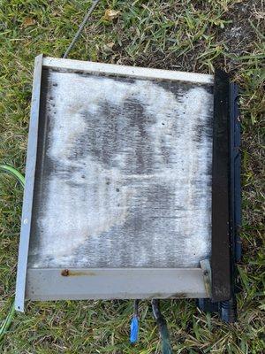 Dirty Evaporator Coil